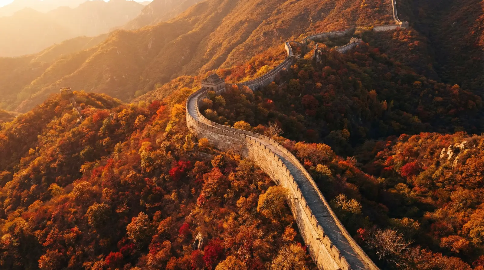 《美国式禁忌2》在线观看 秋日长城航拍全景